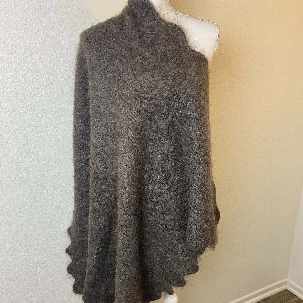 New Hand-knitted Russian Down Scarf